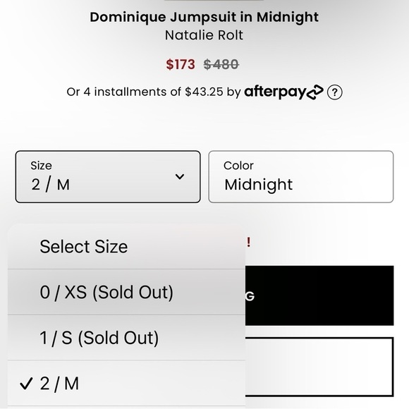 Natalie Rolt Dominique Jumpsuit in Midnight - Picture 14 of 14